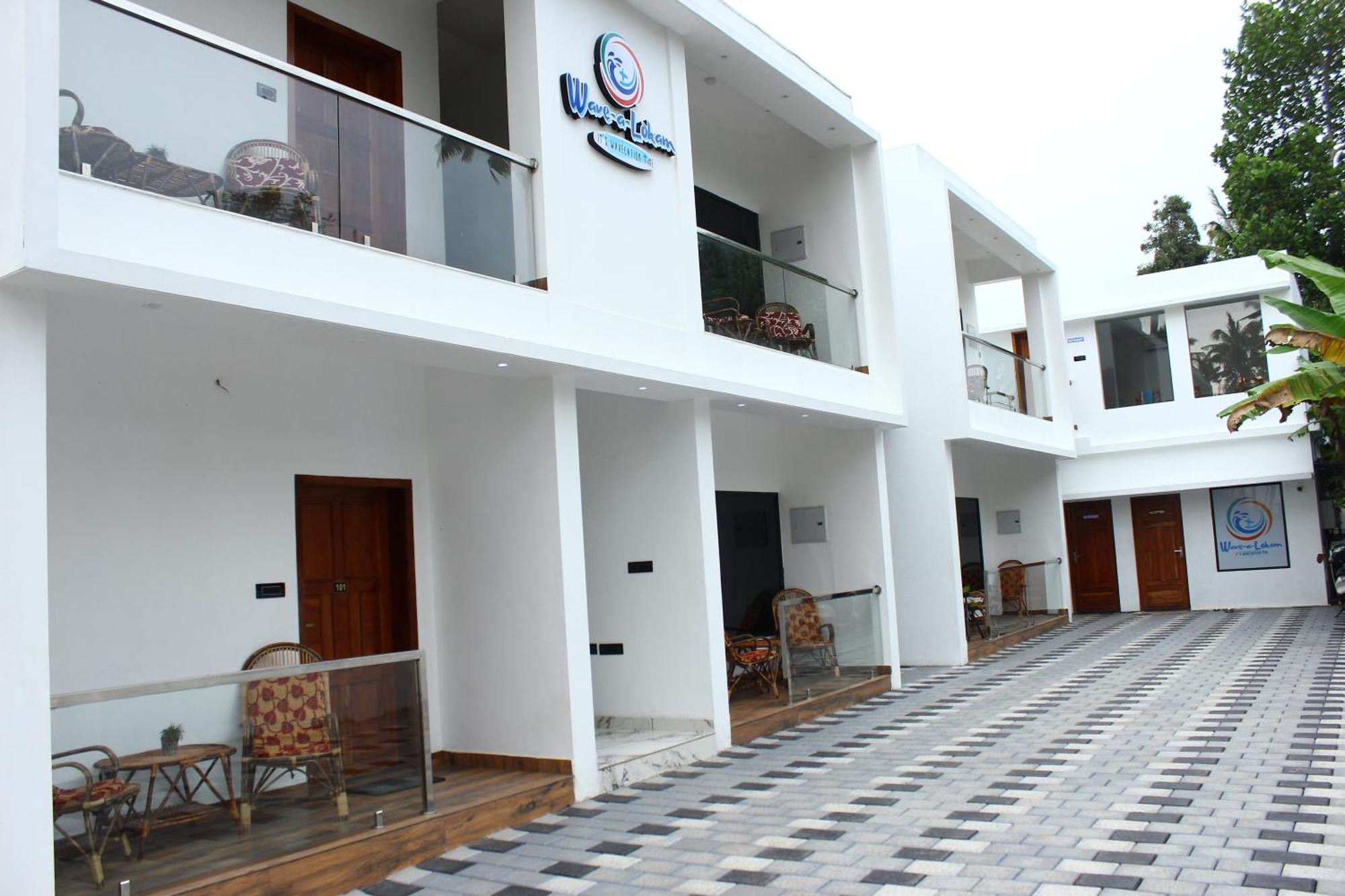 Wavealokam Beach Retreat Varkala Exterior foto